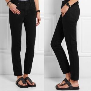 Alexander Wang x Denim Black Relaxed Skinny Jean
